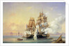The Russian Cutter Mercury captures the Swedish frigate Venus on 21st May 1789, 1845 by Aleksei Petrovich Bogolyubov