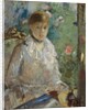 Young woman sitting in front of a window, called Summer, 1879 by Berthe Morisot