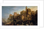 The capture of Jerusalem by Jacques de Molay in 1299, 1846 by Claude Jacquand