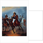 Nicholas I with his officers, 1835 by Franz Kruger