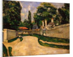 Houses Along a Road, c.1881 by Paul Cezanne