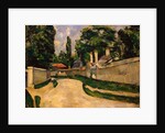 Houses Along a Road, c.1881 by Paul Cezanne