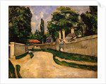 Houses Along a Road, c.1881 by Paul Cezanne
