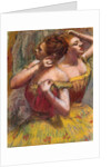 Two Dancers by Edgar Degas