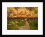 Woman in a Garden, 1876 by Claude Monet