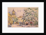 Square of the Hotel de Ville in Aix-en-Provence by Paul Signac