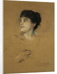 Portrait of Marcella Sembrich, 1891 by Franz Seraph von Lenbach