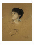 Portrait of Marcella Sembrich, 1891 by Franz Seraph von Lenbach