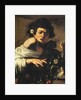 Boy bitten by a lizard, 1596-97 by Michelangelo Merisi da Caravaggio