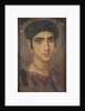 Portrait of a young lady, from Fayum, 2nd century AD by Roman Period Egyptian
