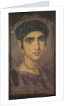 Portrait of a young lady, from Fayum, 2nd century AD by Roman Period Egyptian