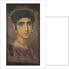 Portrait of a young lady, from Fayum, 2nd century AD by Roman Period Egyptian