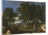 Landscape with a Man washing his Feet at a Fountain, 1648 by Nicolas Poussin