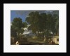 Landscape with a Man washing his Feet at a Fountain, 1648 by Nicolas Poussin