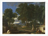 Landscape with a Man washing his Feet at a Fountain, 1648 by Nicolas Poussin