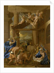 The Adoration of the Shepherds, c.1633 by Nicolas Poussin