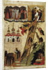 Heavenly ladder of St. John Climacus by School Russian