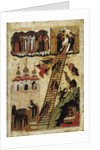 Heavenly ladder of St. John Climacus by School Russian