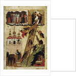 Heavenly ladder of St. John Climacus by School Russian