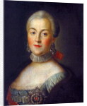 Portrait of Grand Duchess Catherine Alekseevna, future Empress Catherine II the Great, c.1760 by Alexei Petrovich Antropov