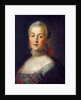Portrait of Grand Duchess Catherine Alekseevna, future Empress Catherine II the Great, c.1760 by Alexei Petrovich Antropov