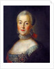 Portrait of Grand Duchess Catherine Alekseevna, future Empress Catherine II the Great, c.1760 by Alexei Petrovich Antropov