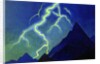 Call of the Heaven, Lightning, c.1935-36 by Nicholas Roerich