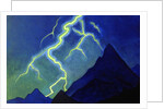 Call of the Heaven, Lightning, c.1935-36 by Nicholas Roerich