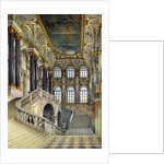 Staircase of the Winter Palace by Konstantin Andreyevich Ukhtomsky