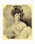 Princess Carolyne zu Sayn-Wittgenstein, c.1840 by School Russian