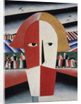 Head of a Peasant, c.1930 by Kazimir Severinovich Malevich