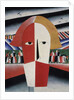 Head of a Peasant, c.1930 by Kazimir Severinovich Malevich