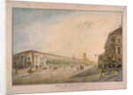 View of Nevsky Prospekt, near the Gostiny Dvor, St. Petersburg, 1823 by Karl Pavlovich Beggrov