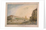 View of Nevsky Prospekt, near the Gostiny Dvor, St. Petersburg, 1823 by Karl Pavlovich Beggrov