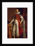 Portrait of Henry Danvers, 1st Earl of Danby, in robes of a Knight of the Garter, c.1630 by Anthony van Dyck