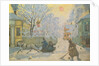 Frosty Morning by Boris Mikhailovich Kustodiev