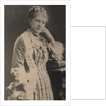 Polina Karpakova, the first Odette-Odile, c.1875 by Russian Photographer