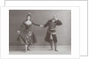 Julia and Felix Kschessinsky in the mazurka in the original Ivanov/Petipa 'Swan Lake', 1895 by Russian Photographer