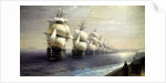 Parade of the Black Sea Fleet in 1849, 1886 by Ivan Konstantinovich Aivazovsky