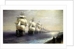 Parade of the Black Sea Fleet in 1849, 1886 by Ivan Konstantinovich Aivazovsky