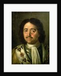 Portrait of Tsar Peter I the Great 1772 by Alexei Petrovich Antropov