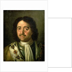 Portrait of Tsar Peter I the Great 1772 by Alexei Petrovich Antropov