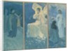 The Resurrection Triptych, 1922 by Mikhail Vasilievich Nesterov