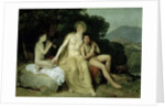 Apollo with Hyacinthus and Cyparissus Singing and Playing, 1831-34 by Aleksandr Andreevich Ivanov