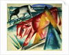 Animals, 1913 by Franz Marc