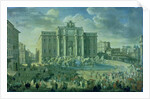 The Trevi Fountain in Rome, 1753-56 by Giovanni Paolo Pannini or Panini