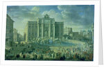The Trevi Fountain in Rome, 1753-56 by Giovanni Paolo Pannini or Panini