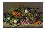 Basket of Vegetables and Radishes, 1995 by Amelia Kleiser