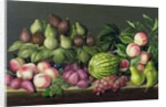 Figs, melon and gooseberries, 1998 by Amelia Kleiser