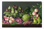 Figs, melon and gooseberries, 1998 by Amelia Kleiser